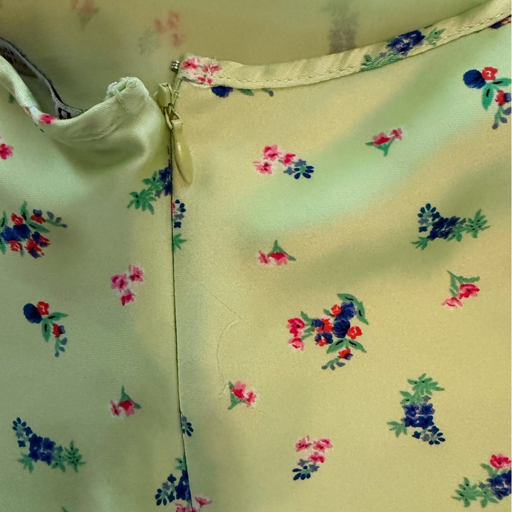 Zara floral satin dress - Picture 7 of 10